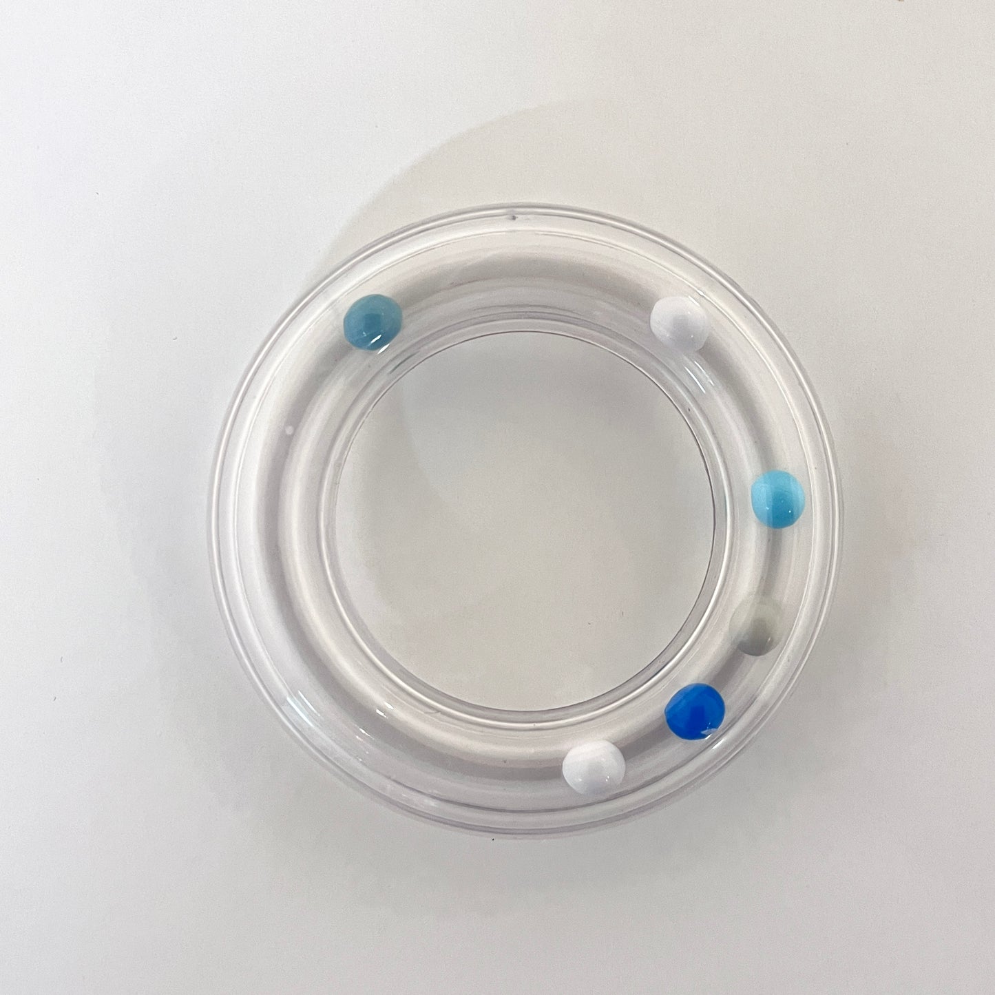 Rattle Rings - Blues  - EN71, REACH & Annex II Compliant
