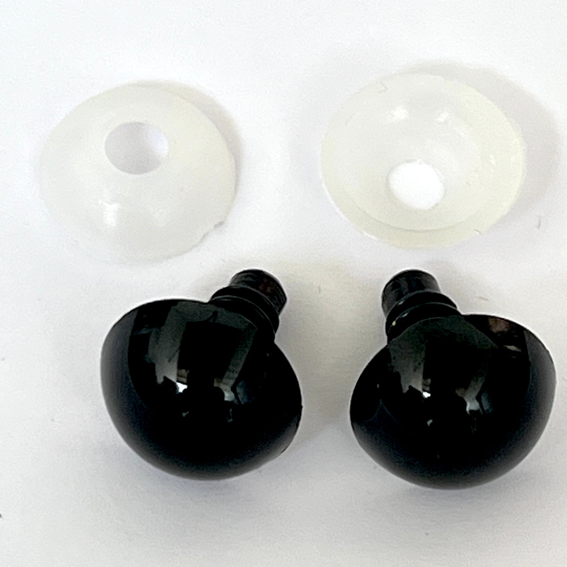 15mm Black Toy Safety Eye Fully Compliant