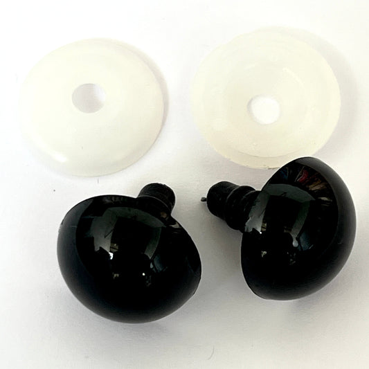20mm Black Toy Safety Eye Fully Compliant