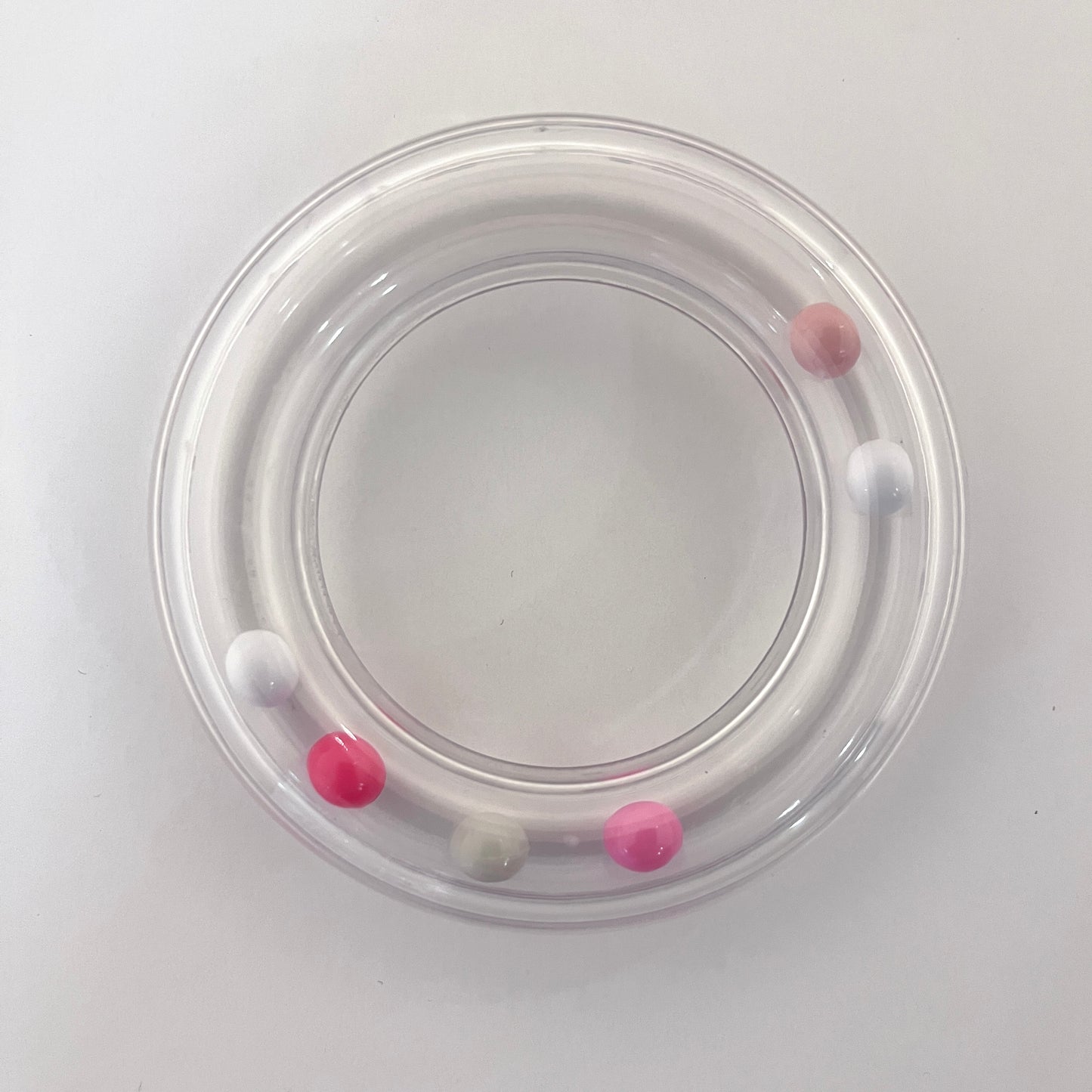 Rattle Rings - Pinks - EN71, REACH & Annex II Compliant