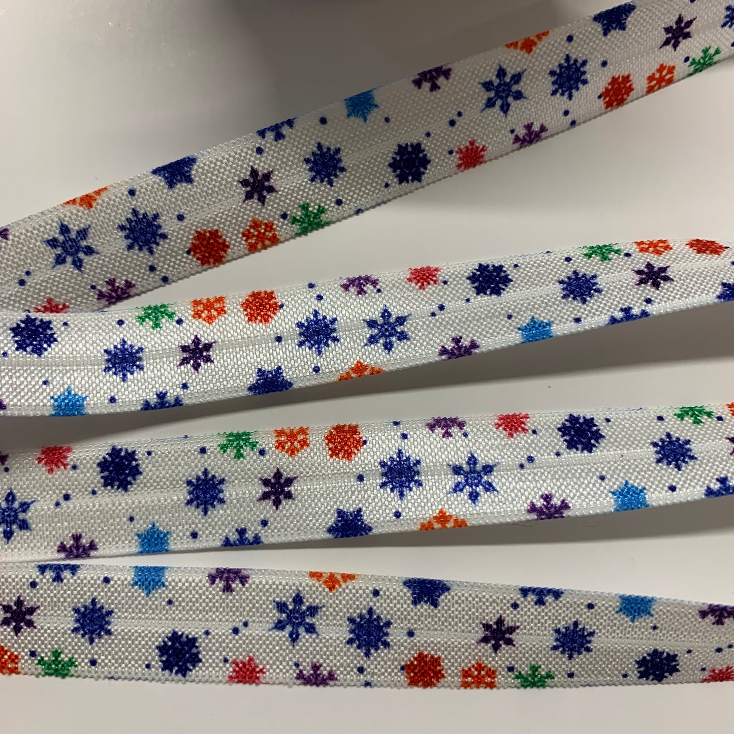 Fold Over Elastic - Christmas Collection (2 metre lengths)