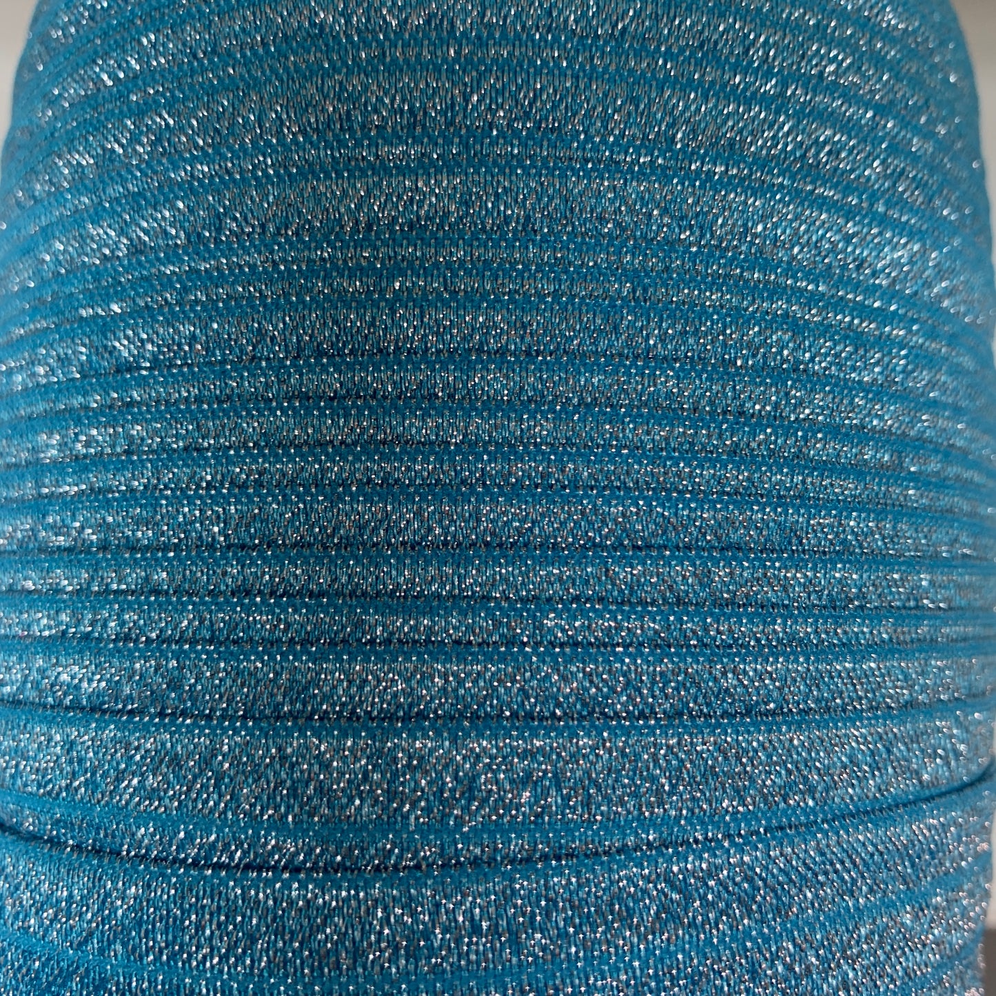 Fold Over Elastic - Plain Glitter (2 metre lengths)