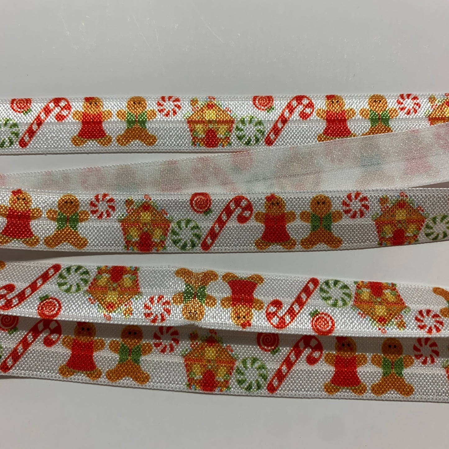 Fold Over Elastic - Christmas Collection (2 metre lengths)