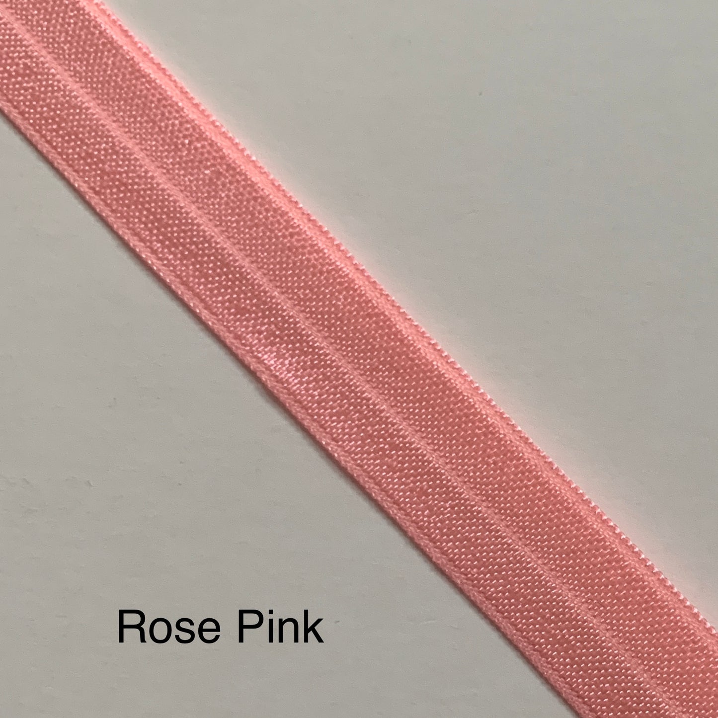 Fold Over Elastic - Plain Pearlescent (2 metre lengths)