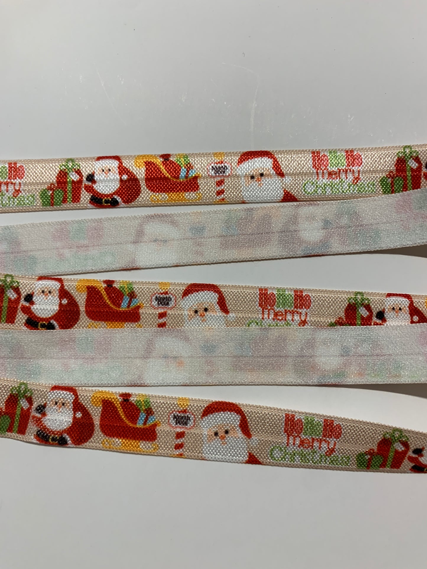 Fold Over Elastic - Christmas Collection (2 metre lengths)