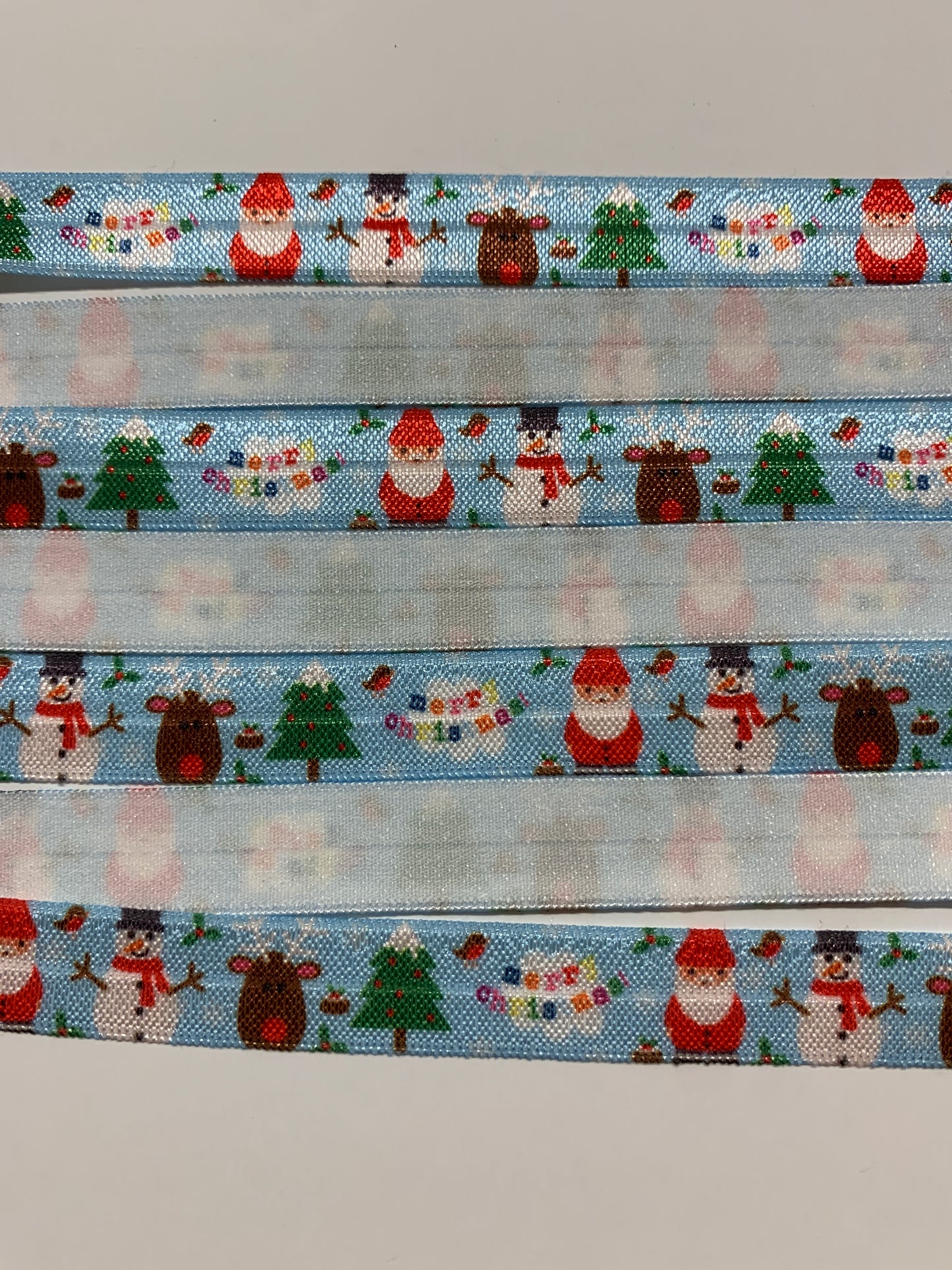 Fold Over Elastic - Christmas Collection (2 metre lengths)