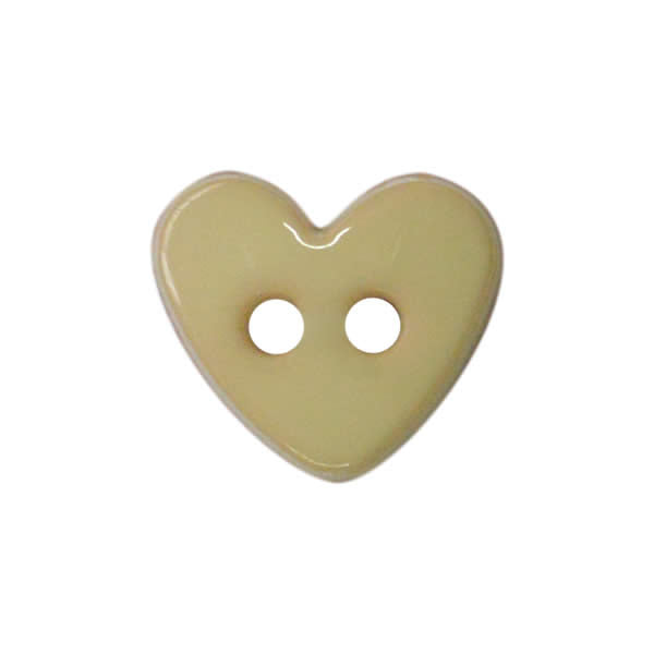 6mm Heart Buttons | EN71, REACH & Annex II Compliant