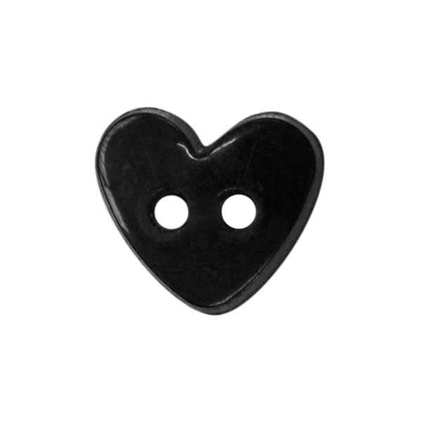 6mm Heart Buttons | EN71, REACH & Annex II Compliant
