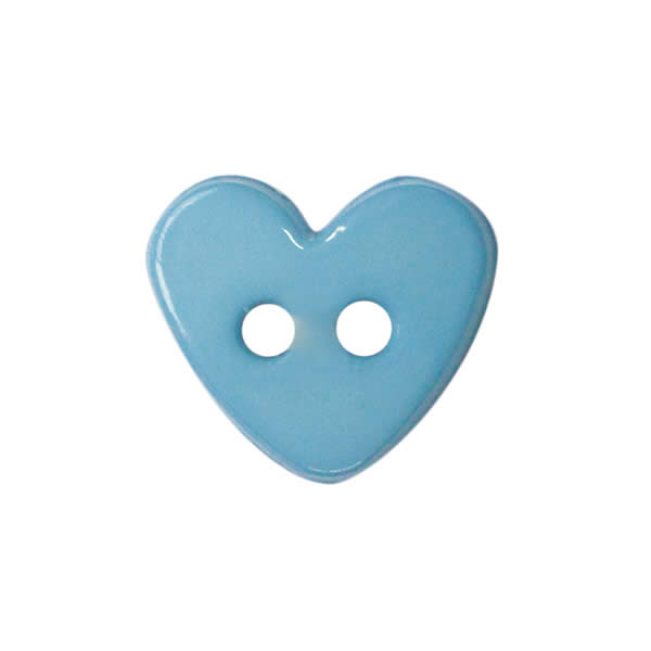 6mm Heart Buttons | EN71, REACH & Annex II Compliant