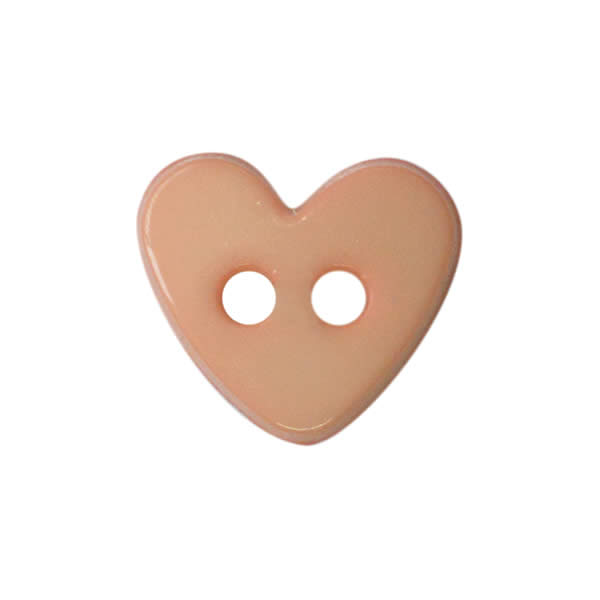 6mm Heart Buttons | EN71, REACH & Annex II Compliant