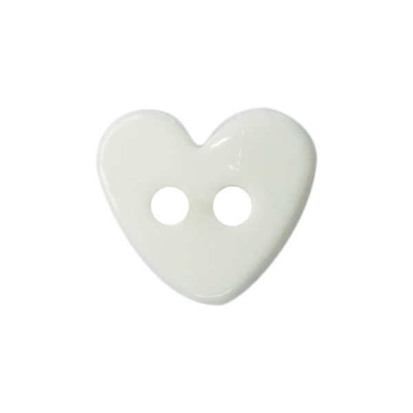 6mm Heart Buttons | EN71, REACH & Annex II Compliant