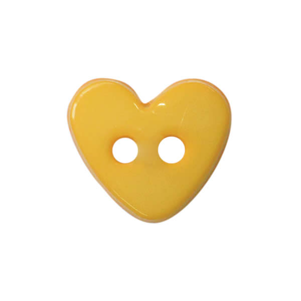 6mm Heart Buttons | EN71, REACH & Annex II Compliant