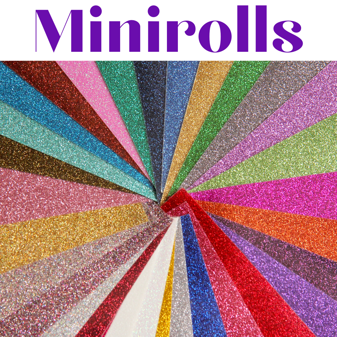 HTV Glitter - Minirolls