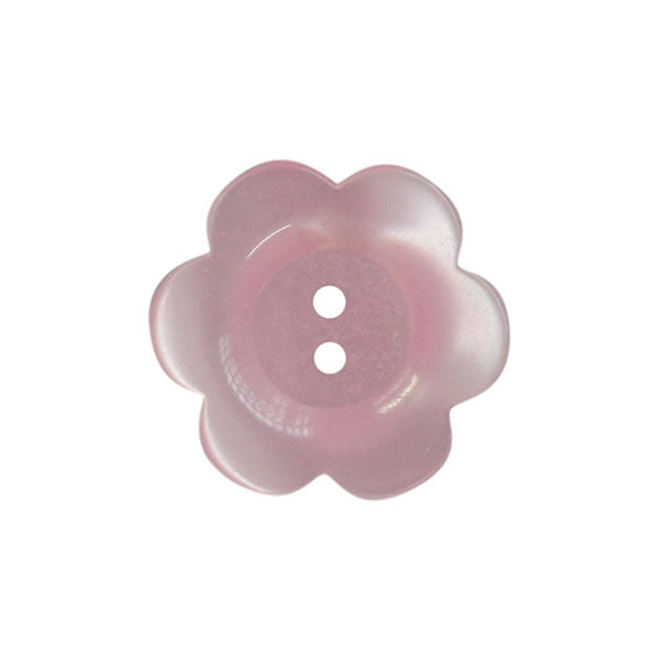 15mm Pearlescent Flower Buttons | EN71, REACH & Annex II Compliant
