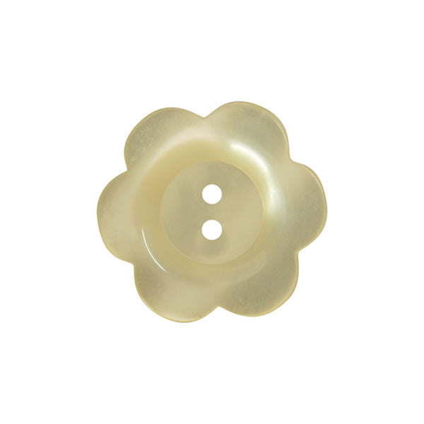 15mm Pearlescent Flower Buttons | EN71, REACH & Annex II Compliant