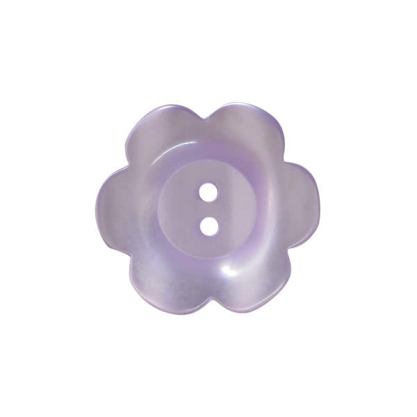 11mm Pearlescent Flower Buttons | EN71, REACH & Annex II Compliant