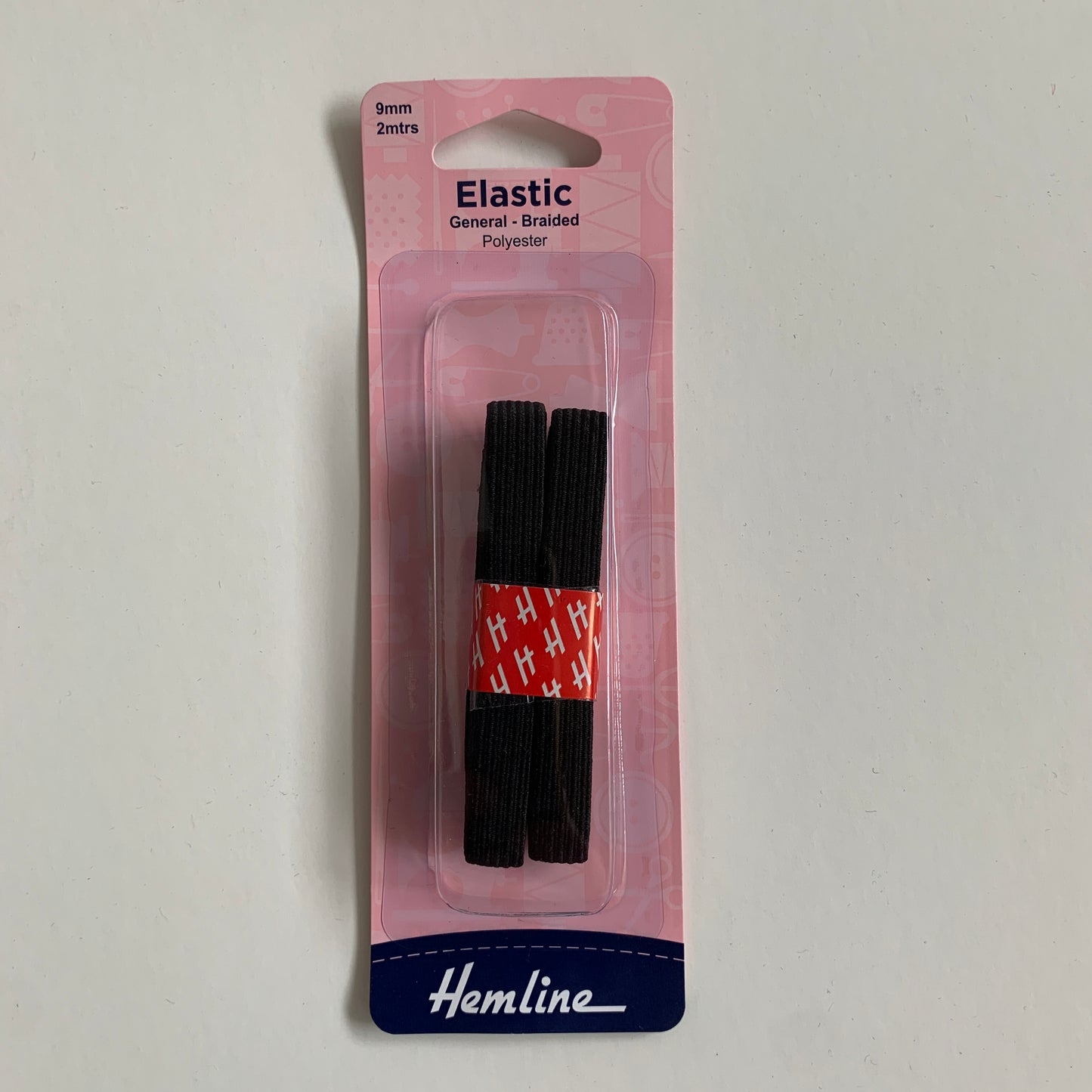 Hemline General Purpose Elastic 2m x 9mm