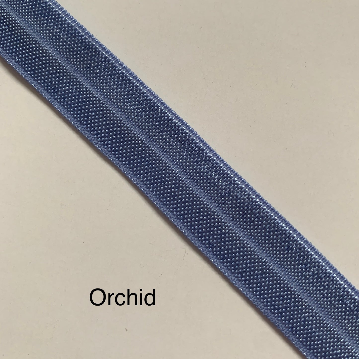 Fold Over Elastic - Plain Pearlescent (2 metre lengths)