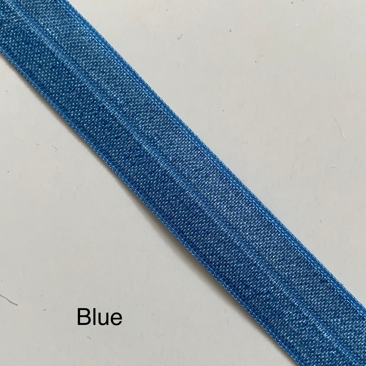 Fold Over Elastic - Plain Pearlescent (2 metre lengths)