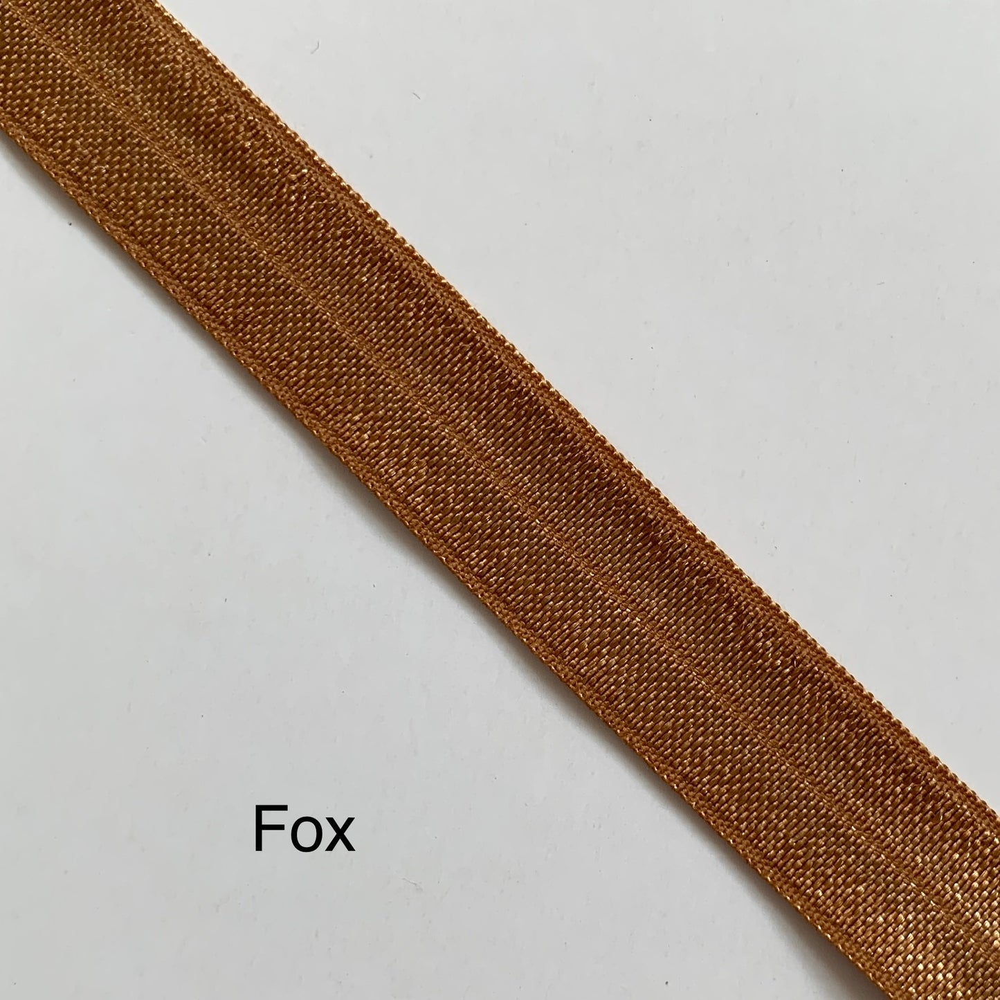 Fold Over Elastic - Plain Pearlescent (2 metre lengths)