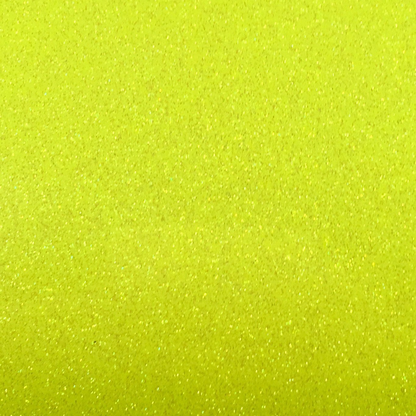 HTV Glitter - Neon Yellow