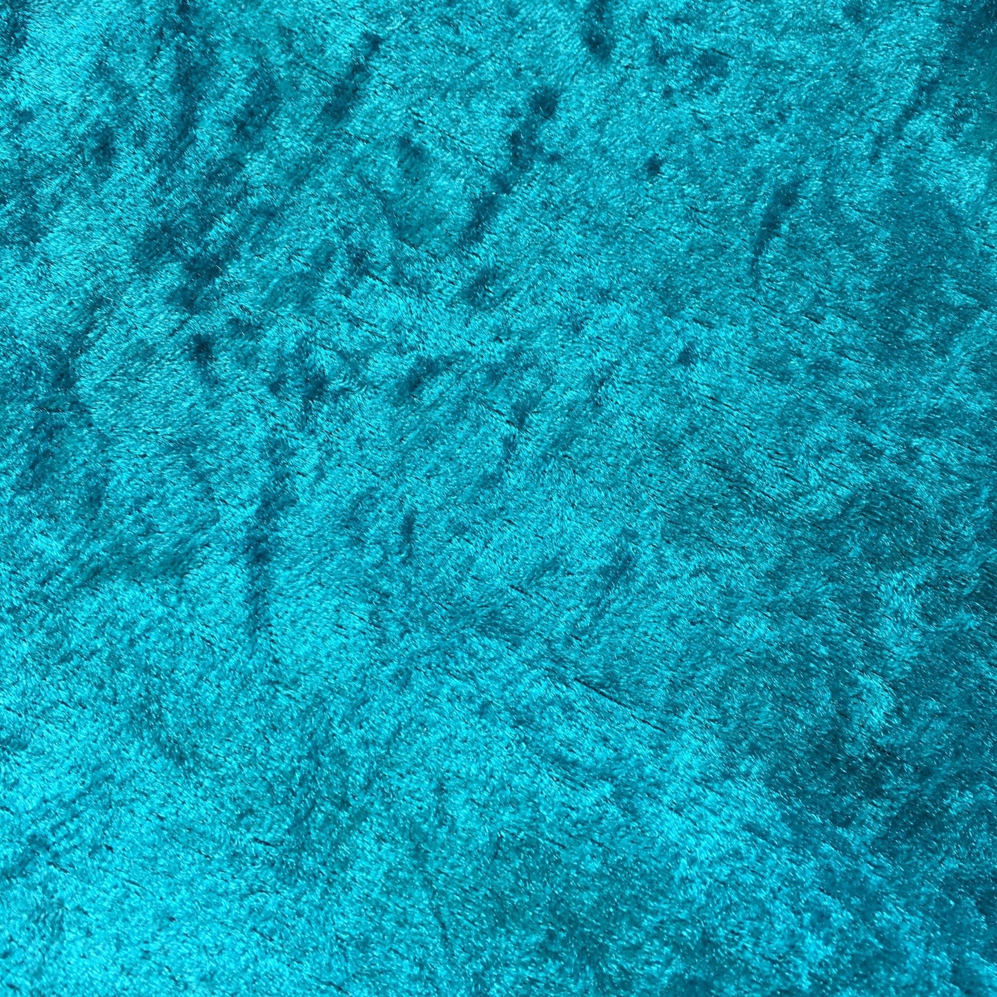 Velvet Fabric Felt Sheet - Turquoise/Turquoise