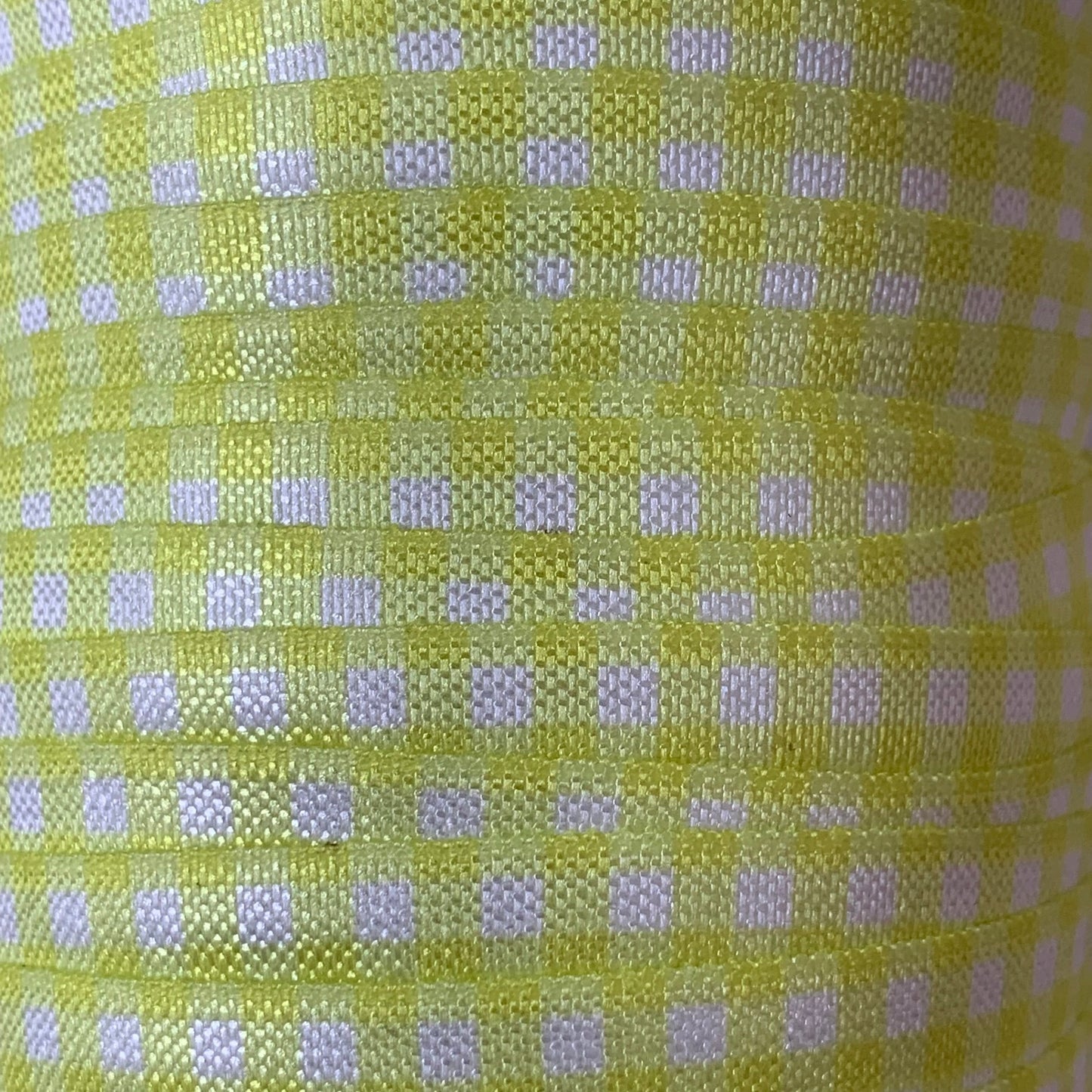 Fold Over Elastic - Gingham (2 METRE LENGTHS)