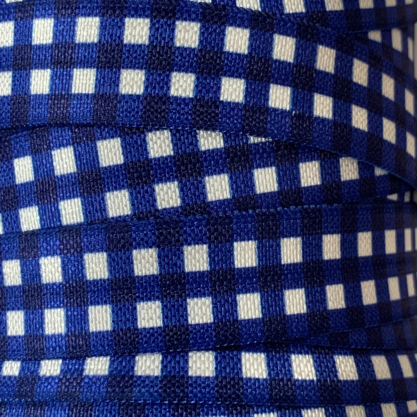 Fold Over Elastic - Gingham (2 METRE LENGTHS)