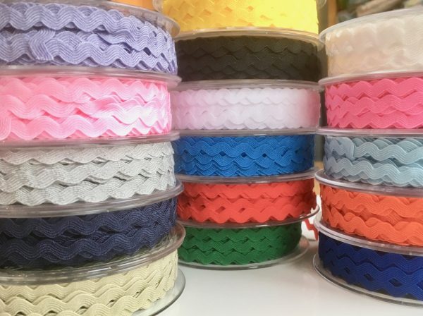 Decorative Ric Rac Ribbon - 6mm width - EN71 certified