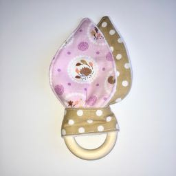 Wooden Rabbit Ears Sewing Kit