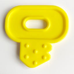 Ribbon Attached Teether - Key - EN71, REACH & Annex II Compliant