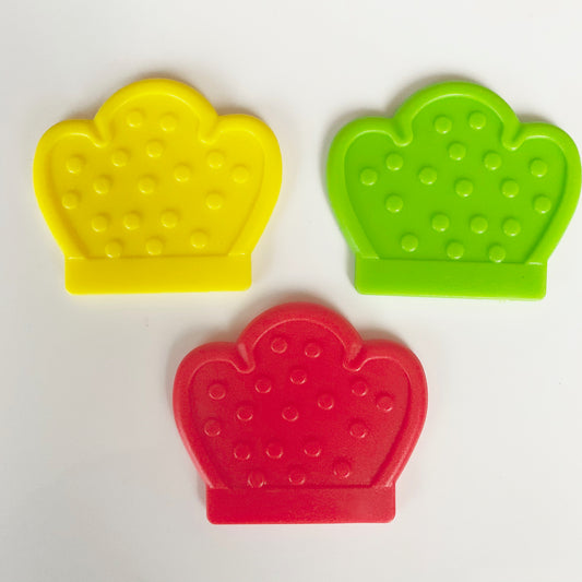 Sewn In Teether (Crown) - EN71, REACH & Annex II Compliant