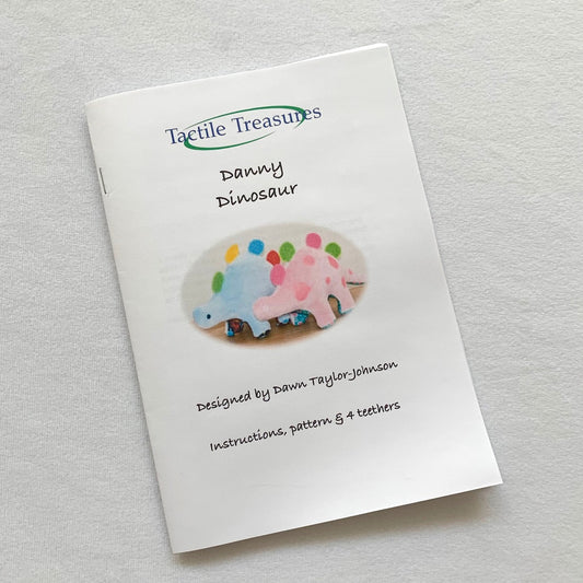 Danny Dinosaur Sewing Pattern and Teether Set