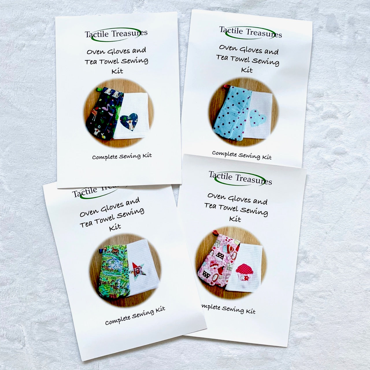 Oven Glove & Tea Towel Sewing Kit