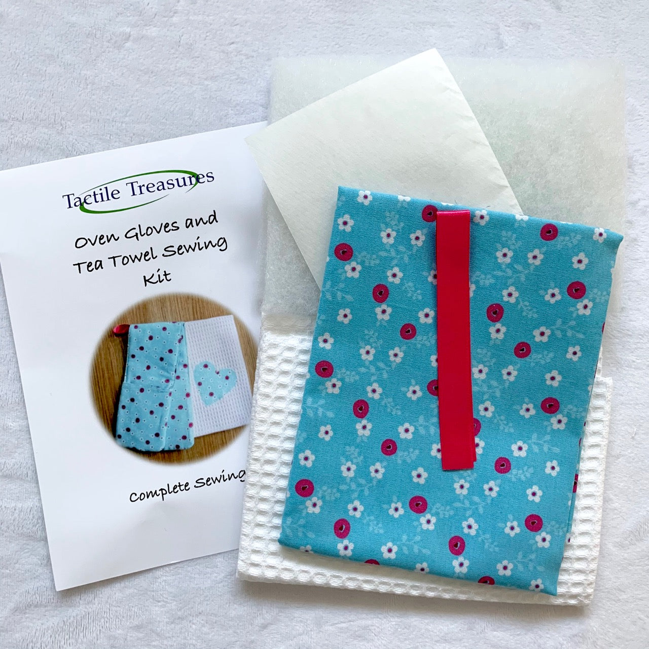 Oven Glove & Tea Towel Sewing Kit