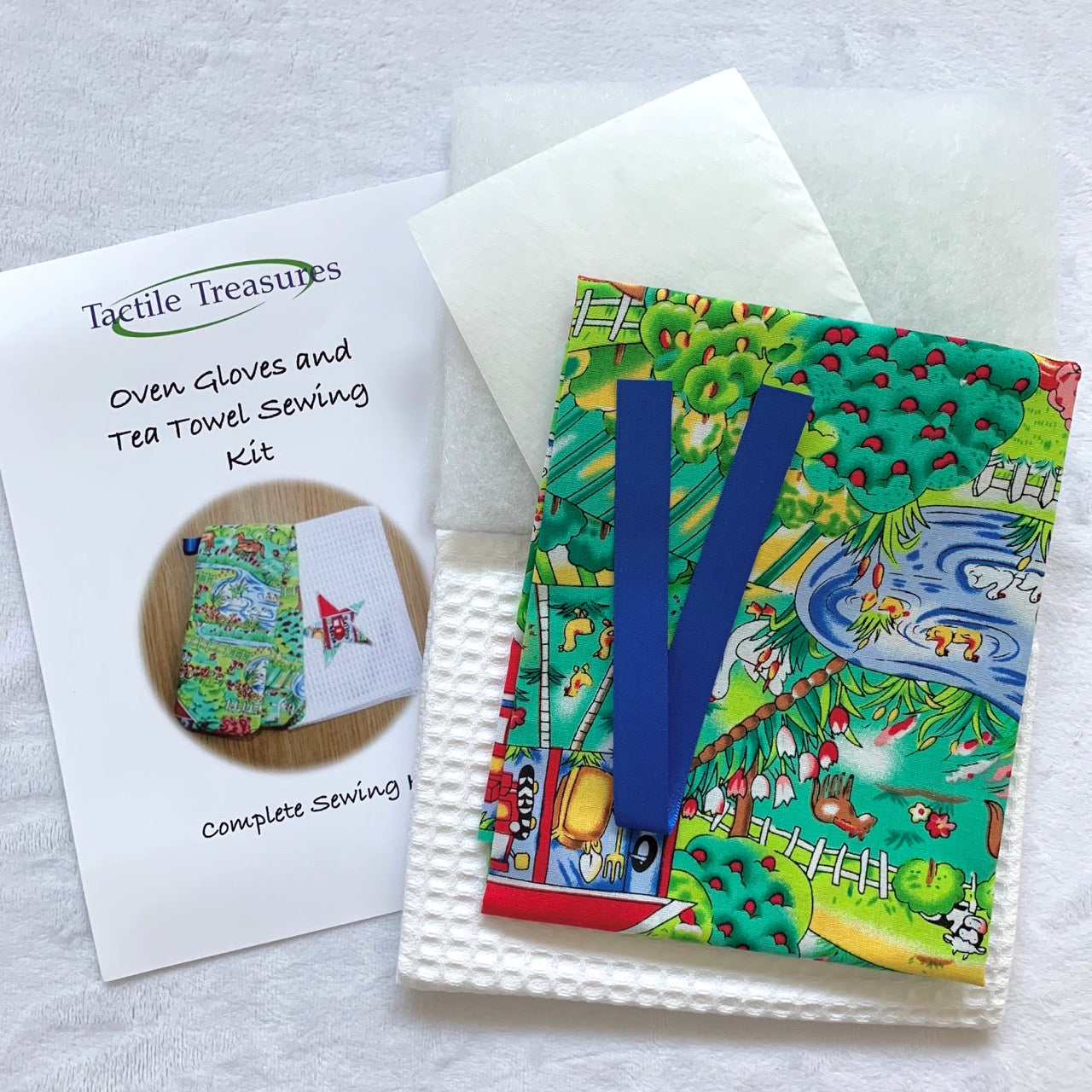 Oven Glove & Tea Towel Sewing Kit