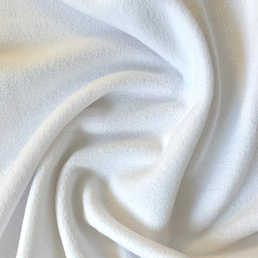 Microfleece - White