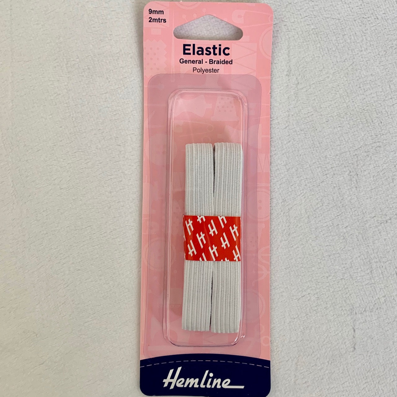 Hemline General Purpose Elastic 2m x 9mm