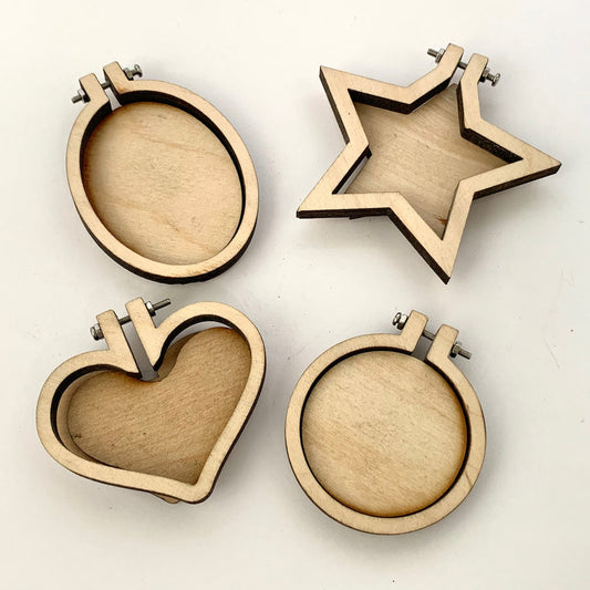 Mini Embroidery Hoop - four sizes