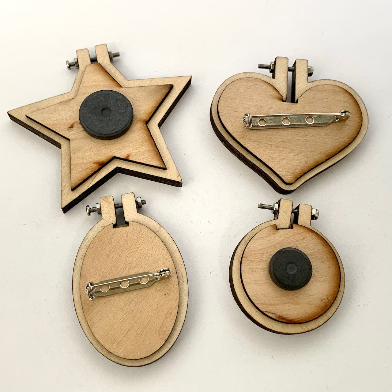Mini Embroidery Hoop - four sizes