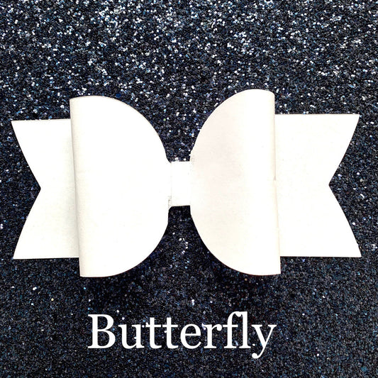Butterfly Bow Templates for making hair bows