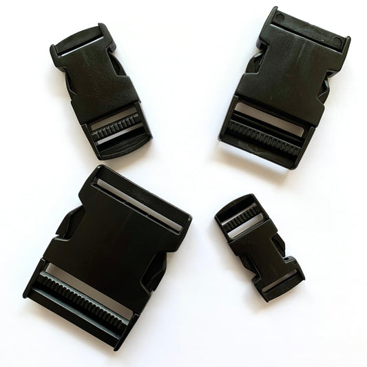 Black Plastic Buckles