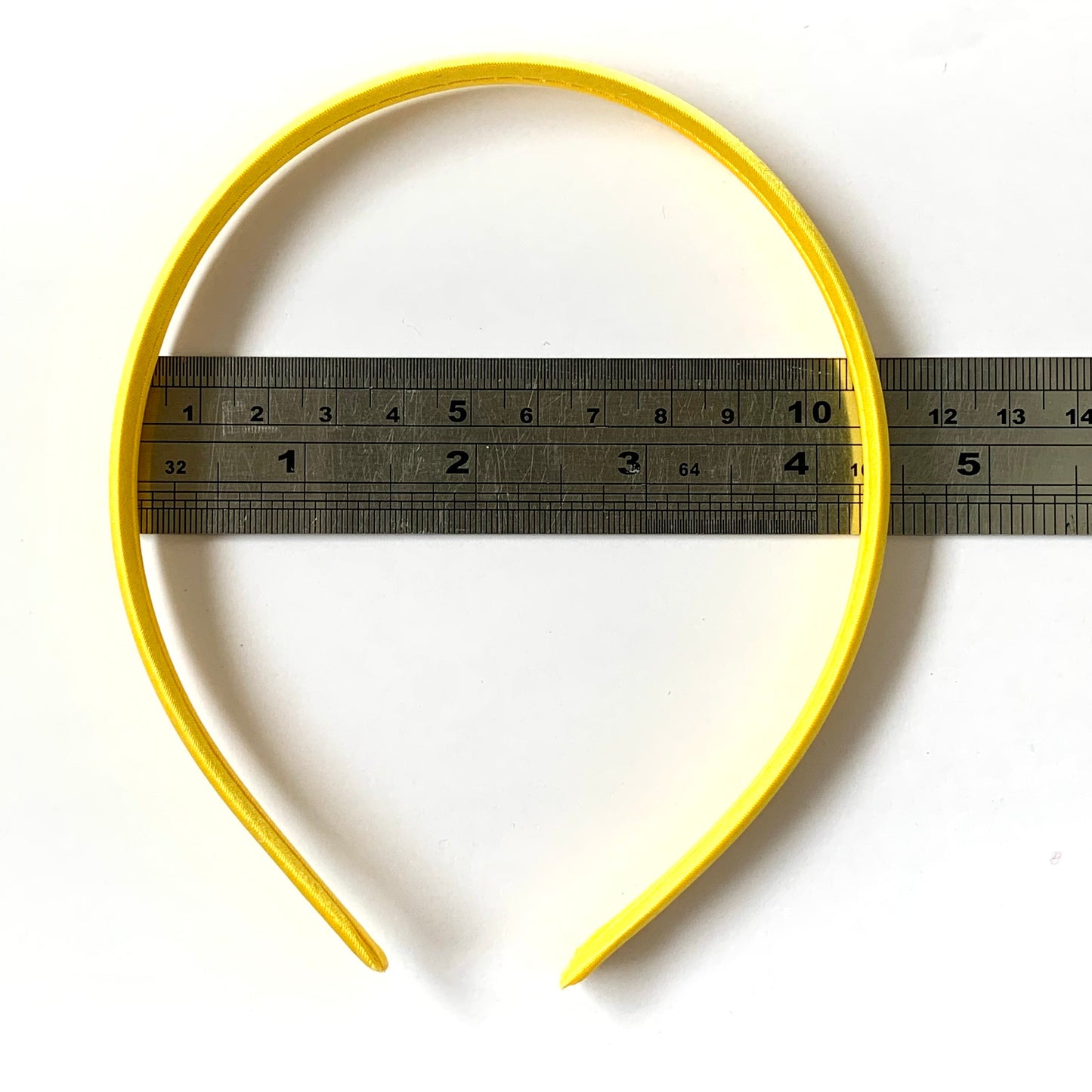 Yellow Satin Headband