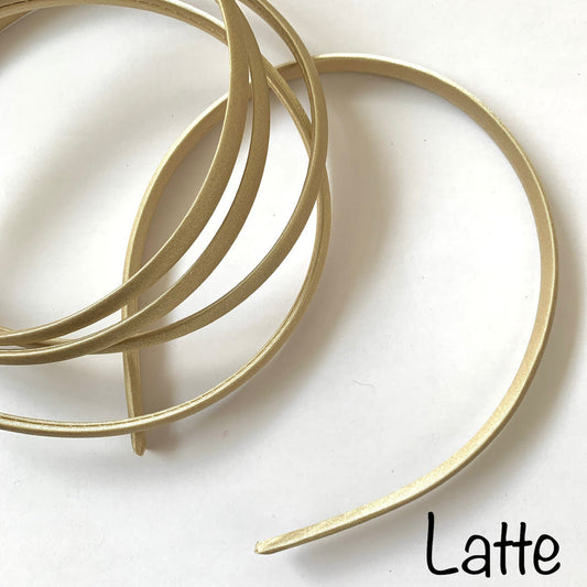 Latte Satin Headband