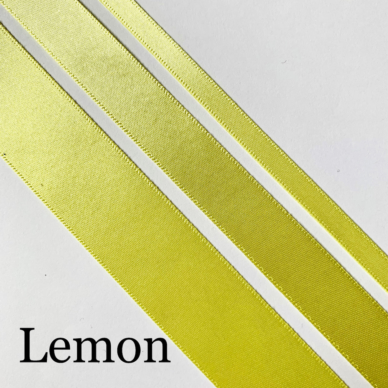 Berisfords Double Satin Ribbon 7mm EN71, REACH & Annex II Compliant