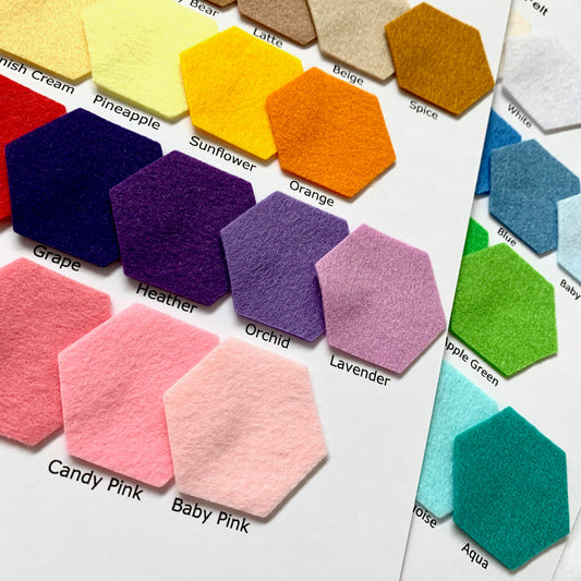 Primo Felt  Sample Card