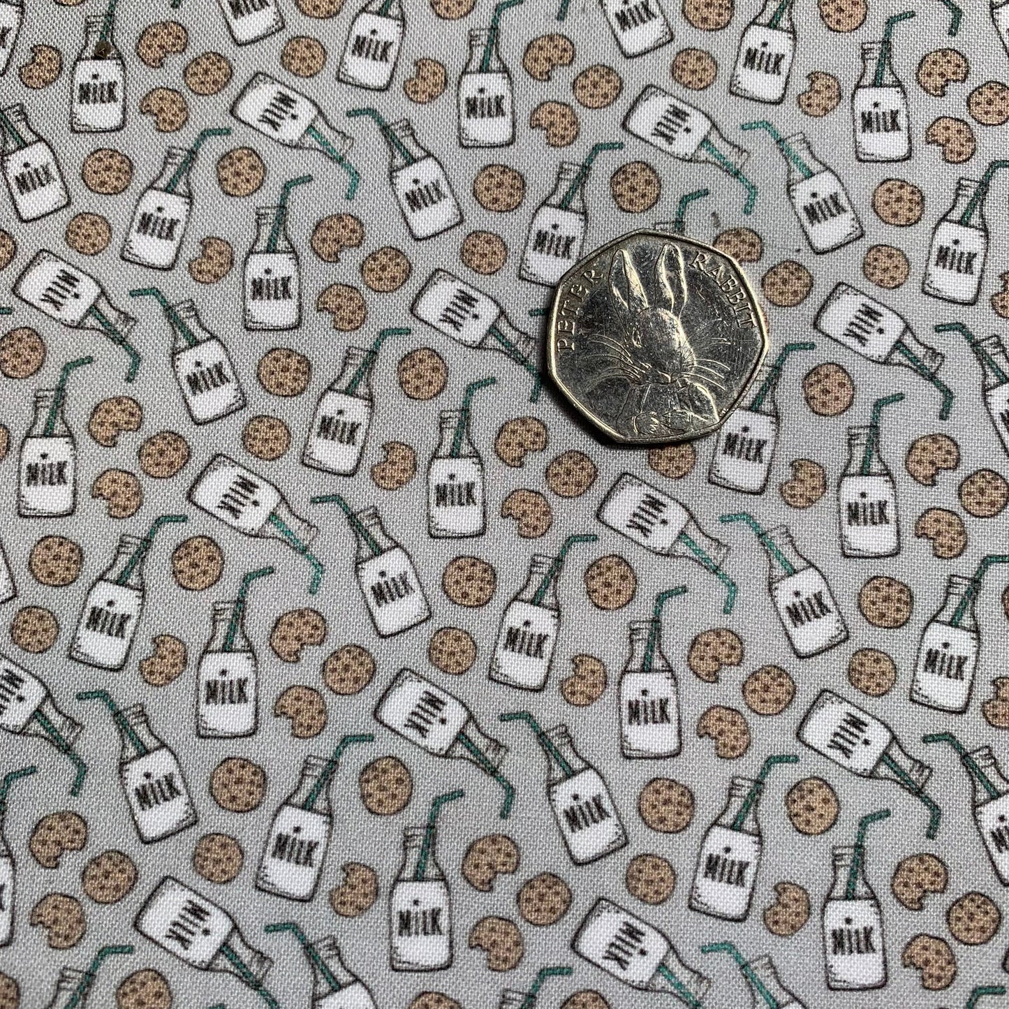 Fabric Felt - Christmas - Milk and Cookies