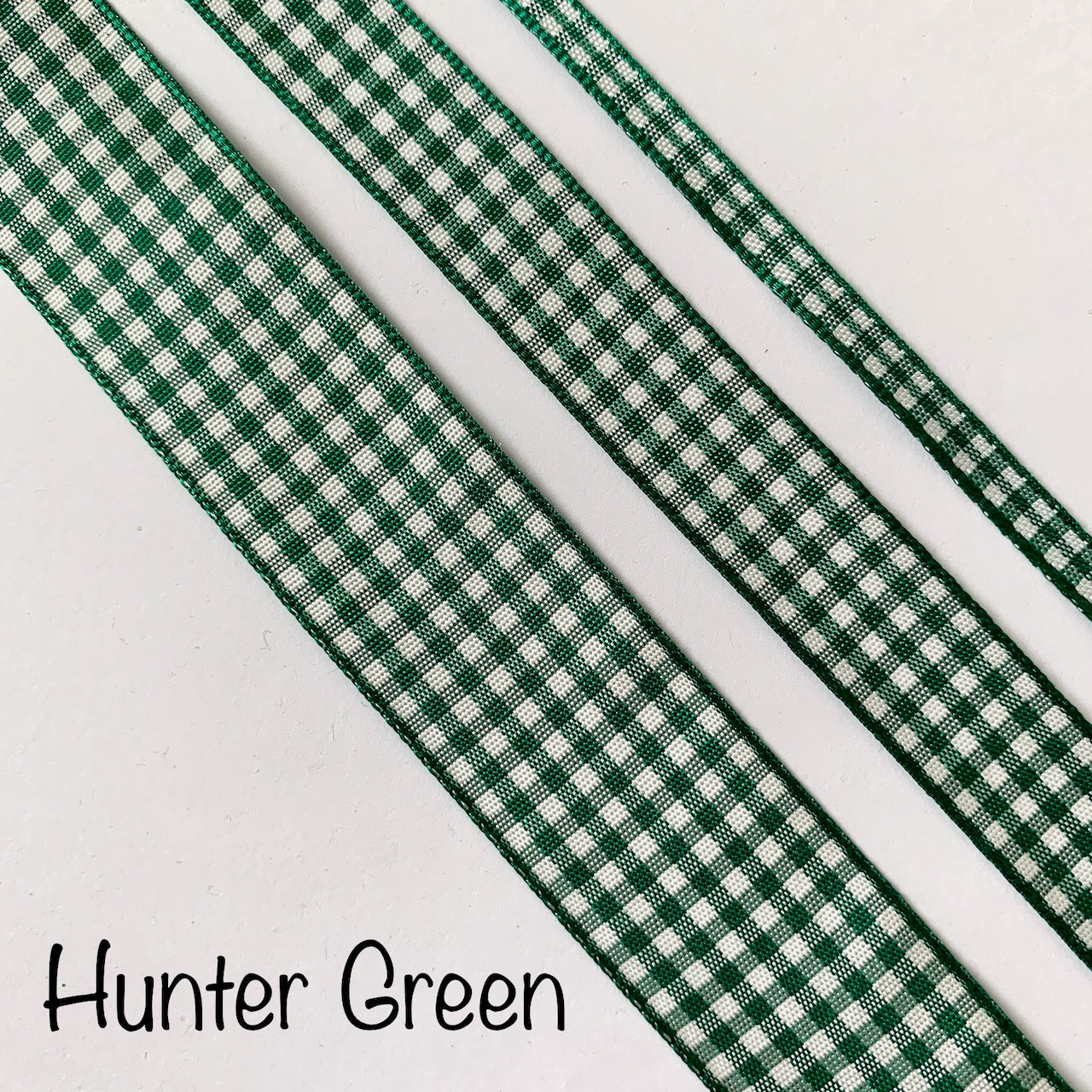 Berisfords Gingham Ribbon - 25mm EN71, REACH & Annex II Compliant