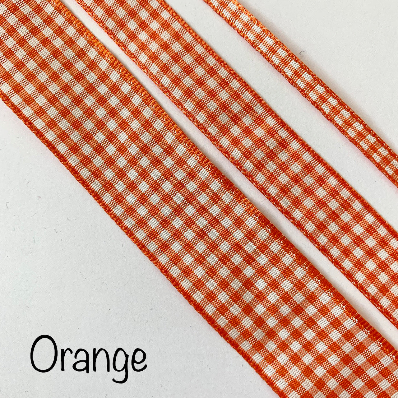 Berisfords Gingham Ribbon - 5mm EN71, REACH & Annex II Compliant
