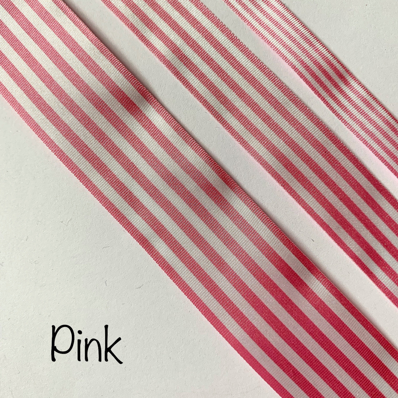 Berisford Pencil Stripe Ribbon - 16mm EN71, REACH & Annex II Compliant